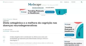 matéria da medscape sobre dieta cetogenica