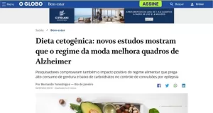 matéria do o globo sobre dieta cetogenica