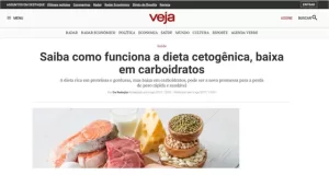 matéria da veja sobre dieta cetogenica